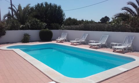 Private South Facing Pool with 6 sunloungers