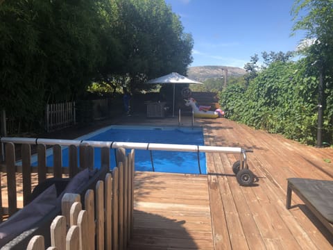 piscina privada aquecida, clock house