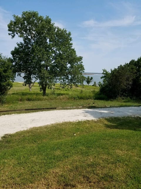 Lake Whitney Lakeshore with swimming beach a 3 minute walk from house