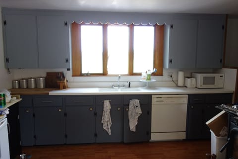 Fully stocked kitchen