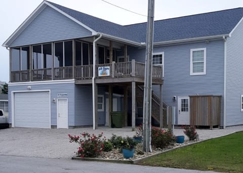 Our home.  Rental is lower level.