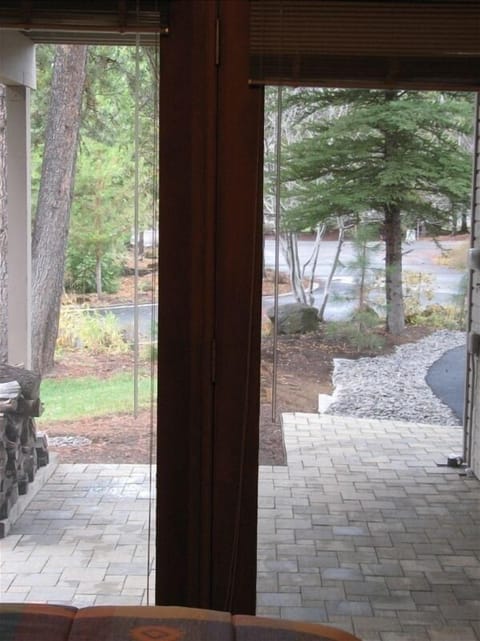 View of lower deck from queen bedroom