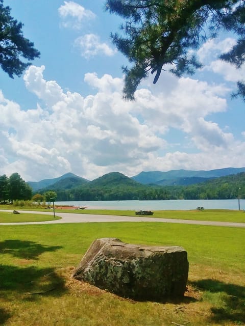 SITTING ROCK on Lake Chatuge