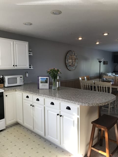 Wine and flowers waiting your arrival!