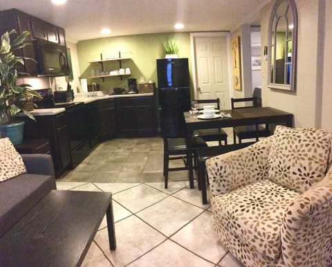 Open Living room and dinning area