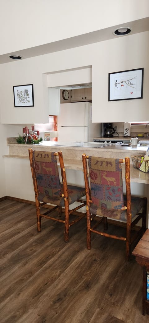 Snack bar or work area.