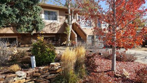 The owner is a professional gardener and it shows!  Fall in Colorado is beautifu