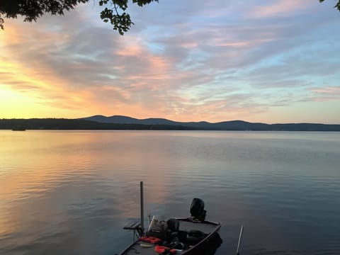 Sunrise from the balcony.