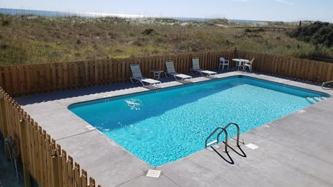 Pool with beautiful ocean views