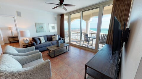 Living room view of the gorgeous gulf.