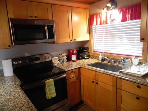 Well stocked Kitchen area
