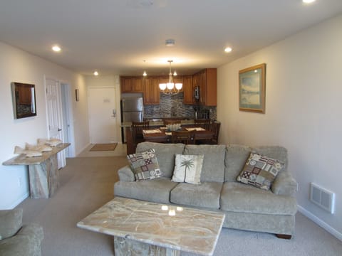 Very open floor plan.