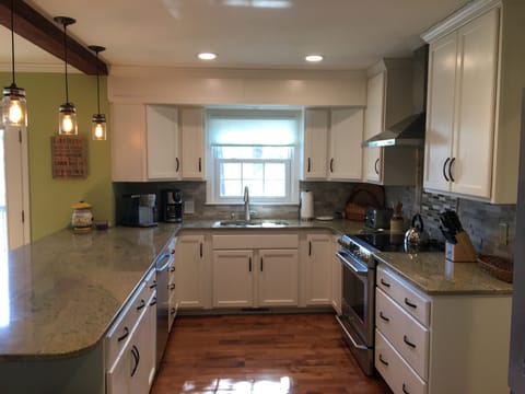 State of the art, fully equipped kitchen