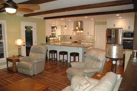 Family room/kitchen  area 