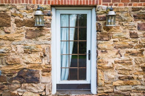 Patio door into master bedroom