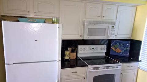 Kitchen with everything you might need plus a washer and dryer