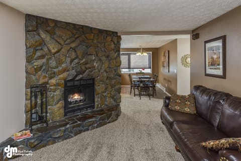 Cozy Fireplace in the Living Room

