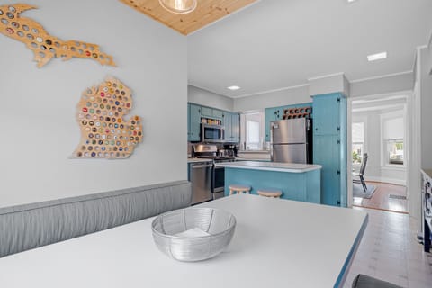 View from the kitchen nook