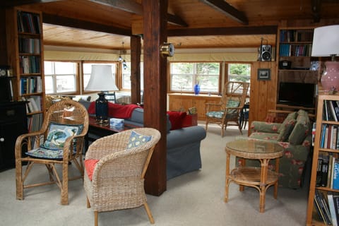 Comfortable open plan seating area.