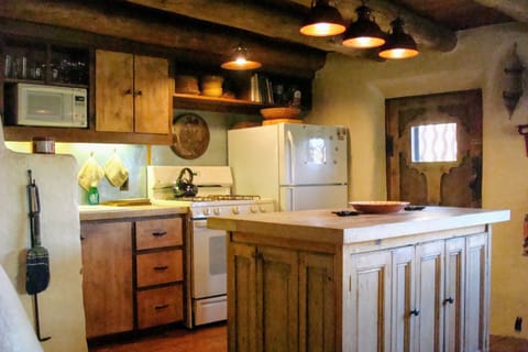 Another Kitchen View..  Check Out Door.  All In House Custom And Different