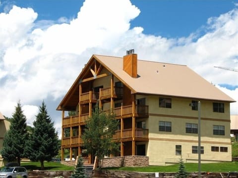 View of Building 3 - our unit occupies two stories on the top right