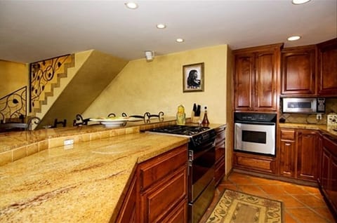 Mama's Kitchen 5 burner range  microwave / coffee makers /spices/ all appliances