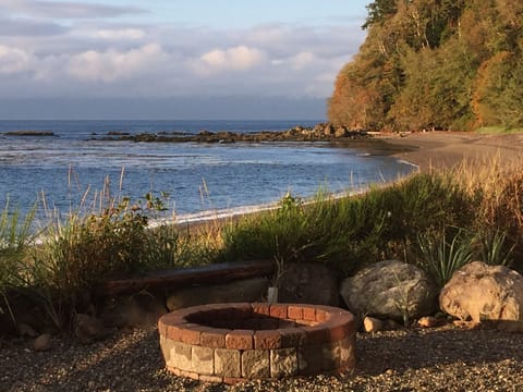 View of Slip Point from our backyard