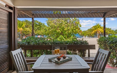 Beach Level Patio with Dining for Four