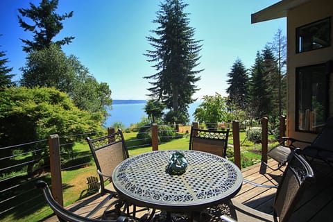 multiple decks,with  seating and views