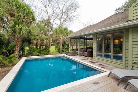 Relax in the Private Pool