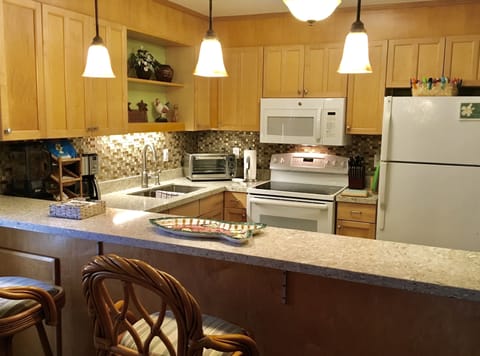 Newly Renovated and Fully Equipped Kitchen