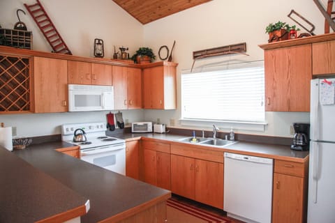 Our well stocked kitchen