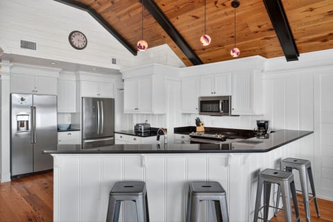 Fully equipped kitchen to prepare a delicious meal!