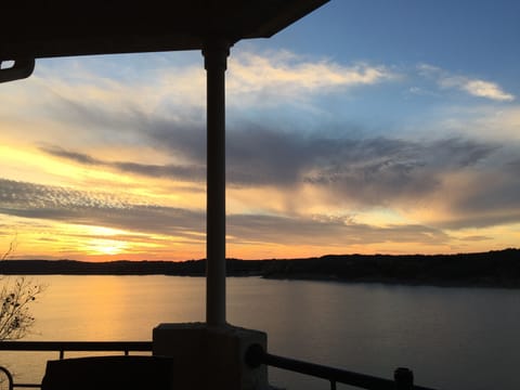 View of Lake Travis from Balcony (South)