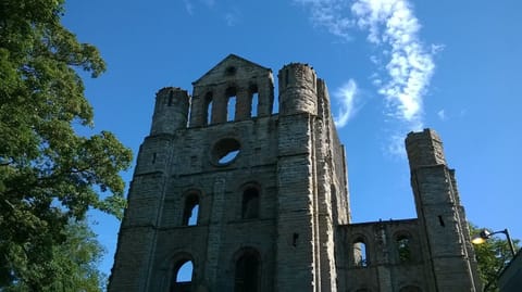 Kelso Abbey from flat