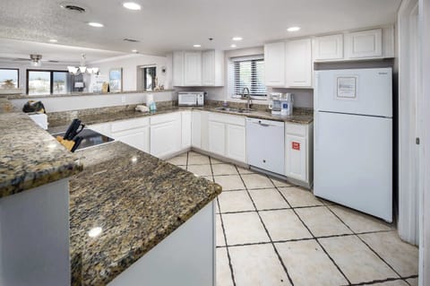 Large fully stocked kitchen