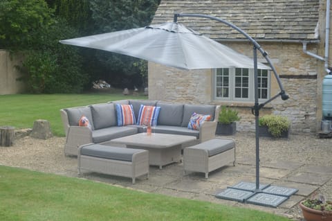 Enjoy a glass of wine on the patio!