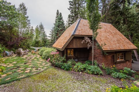 Cozy cottage tucked at the end of a private lane.