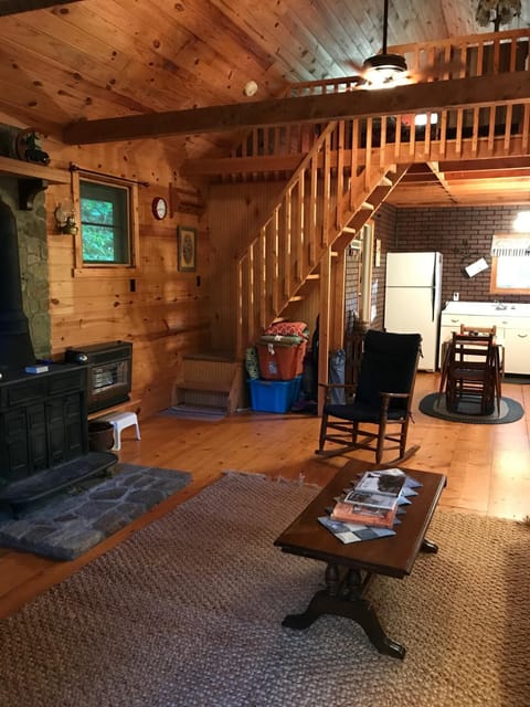 View of the loft from the bunk beds