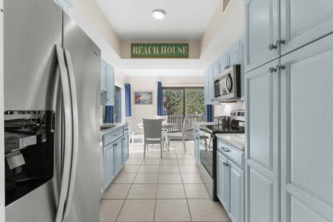 Sliding doors lead to the deck.