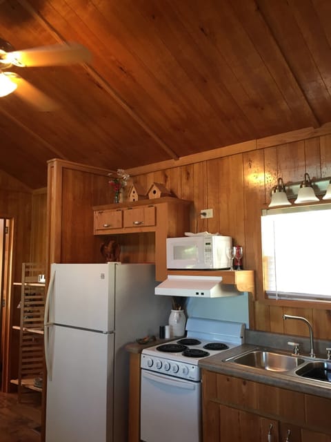 Full kitchen - Refrigerator has an automatic ice maker