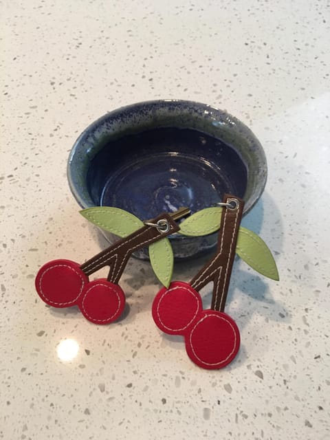 Bowl full of cherries! Keys for the unit.