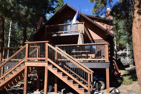 Front and New enlarged deck