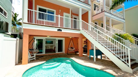 Beautiful fenced in pool area