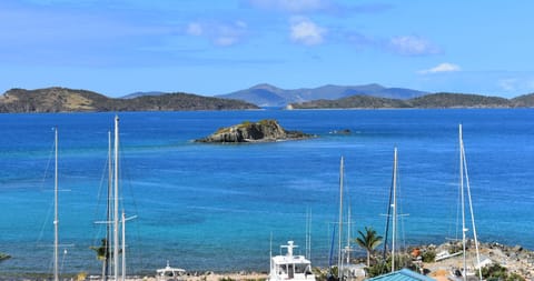 View from balcony.