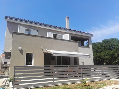 Modern architecture of the house 