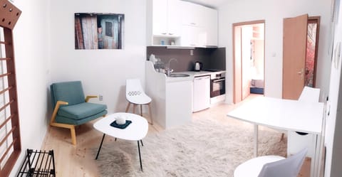 Living Room with Kitchen