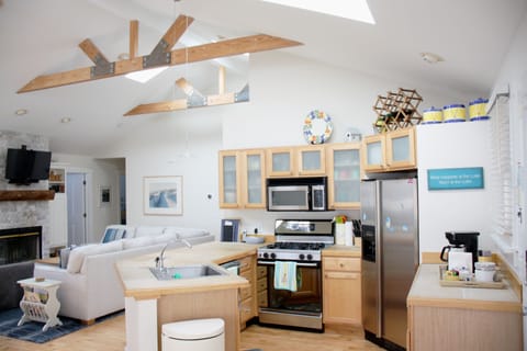 Kitchen - Fully stocked with dishes and cooking gear