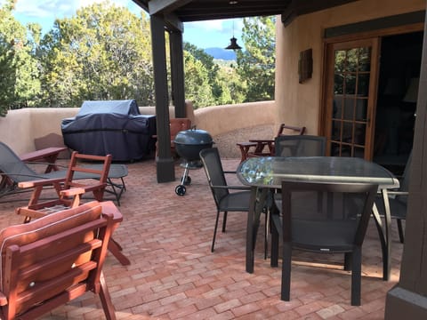 Delightful patio off living room - great for outdoor dining