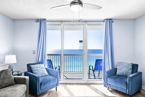 View of the Gulf from Living Room